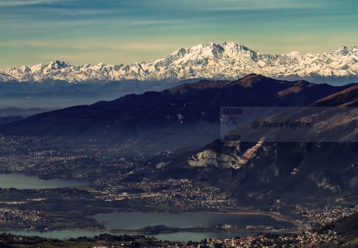 MONTE ROSA visto dal passo del Pertus (BG)