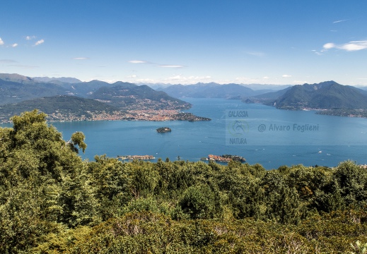 LAGO MAGGIORE - Vista dalla salita al Mottarone - Stresa (VB)