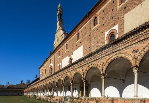 Certosa di Pavia - (PV) - Monastero - Colonnato 