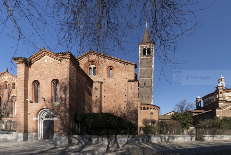 Milano - Basilica S. Eustorgio - esterno laterale
