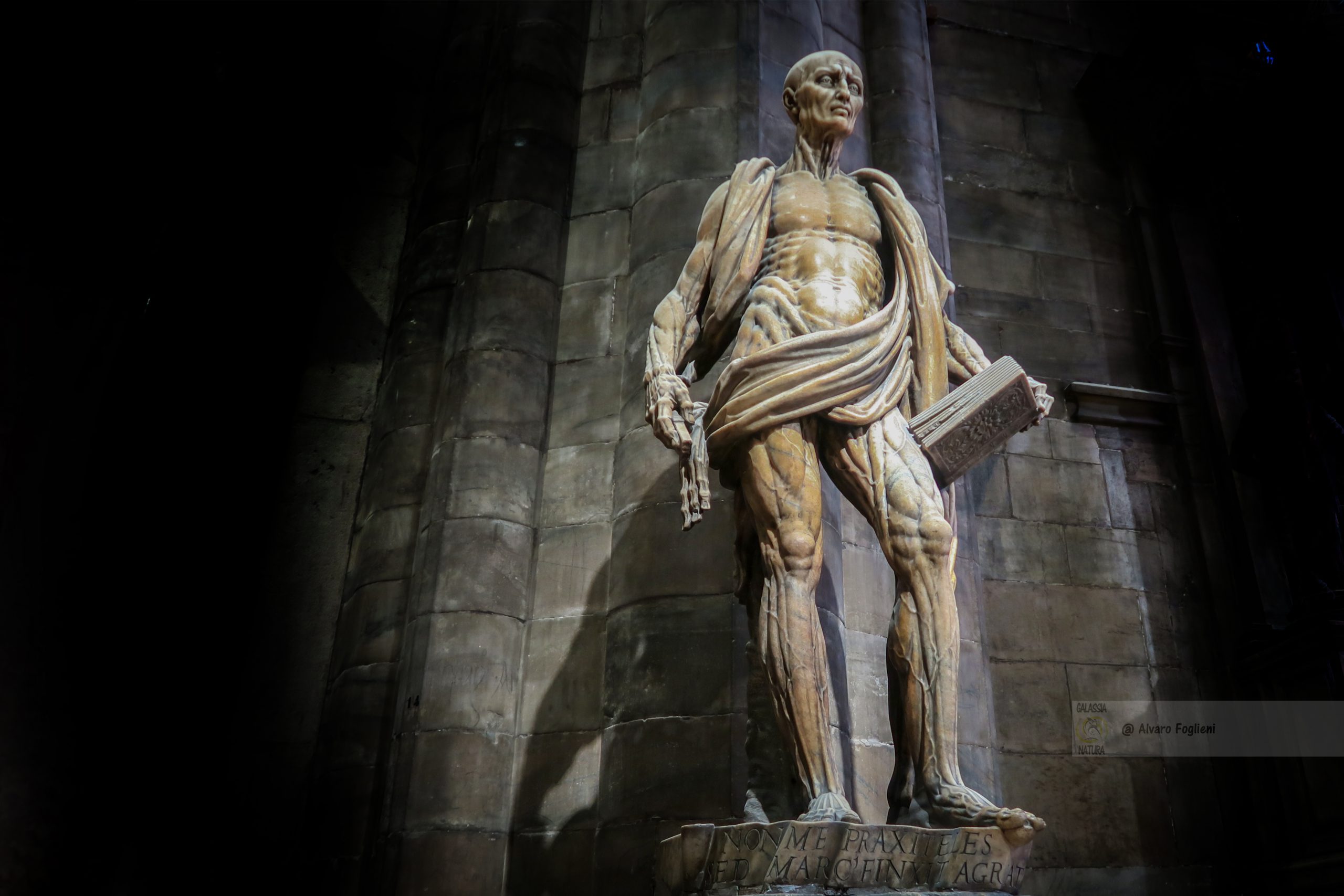 San Bartolomeo Scorticato; Immortalare l'Arte nel Duomo di Milano; composizione e i dettagli per uno scatto unico; fotografia arte, Duomo Milano, Marco d'Agrate, tecniche di composizione.