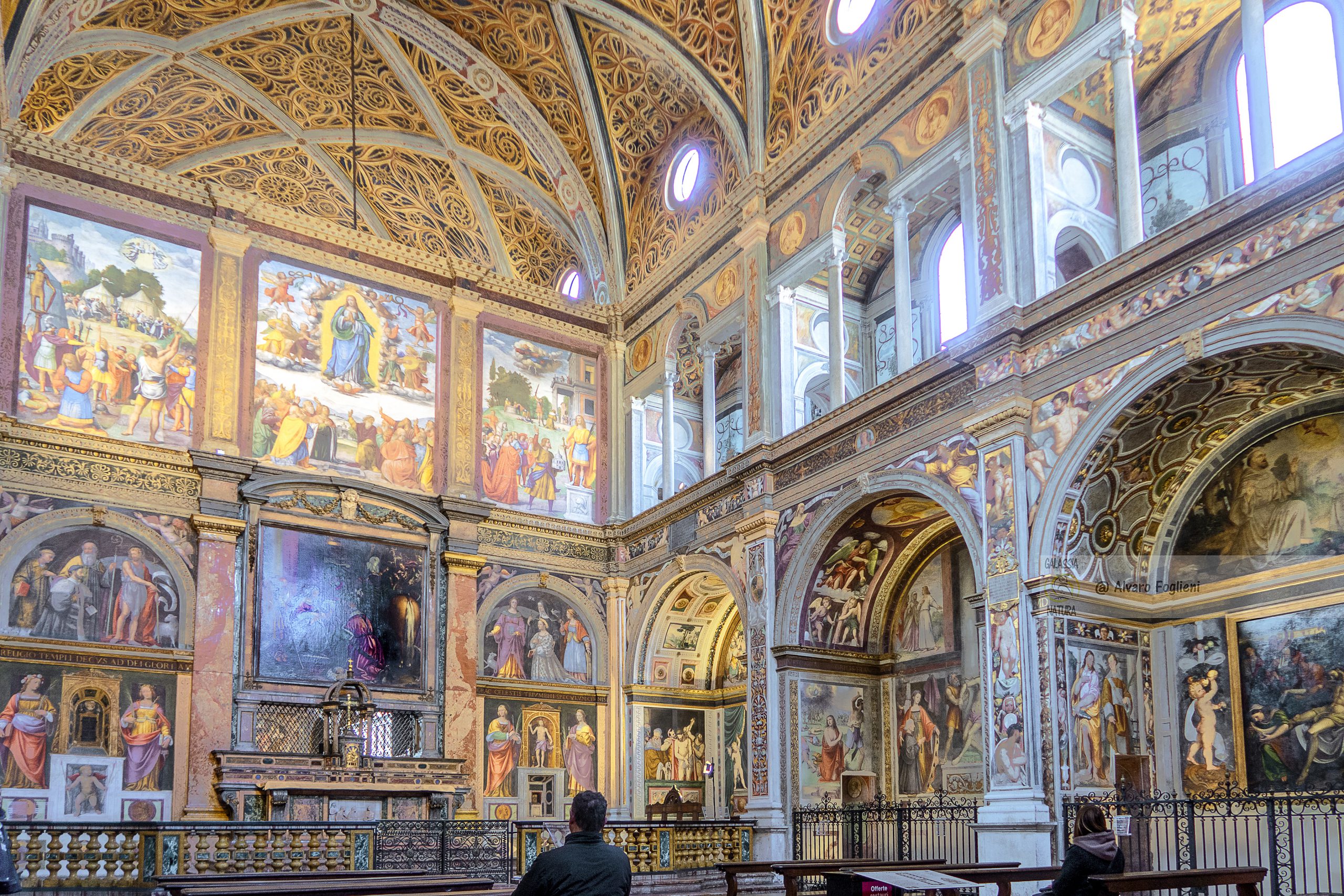Chiesa di San Maurizio al Monastero Maggiore, Tecniche fotografiche interni chiesa, Gruppo fotografico Milano