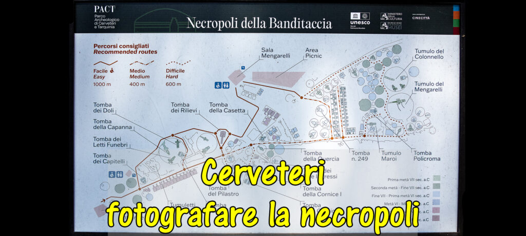 Dentro la necropoli: come fotografare le tombe etrusche di Cerveteri